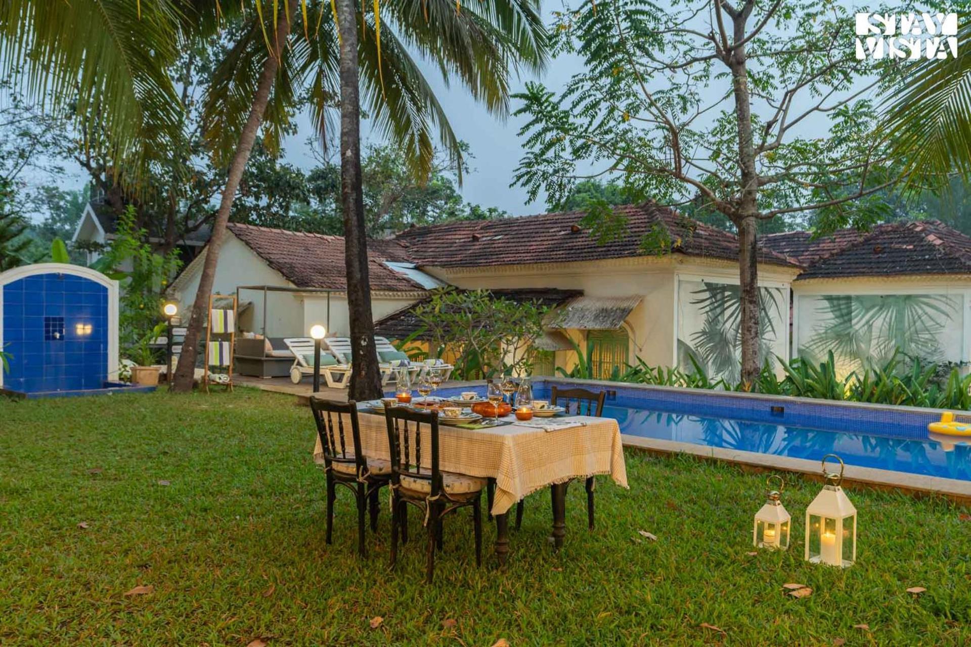 Stayvista At Amalia By Tellado With Pool, Wifi Assagao エクステリア 写真